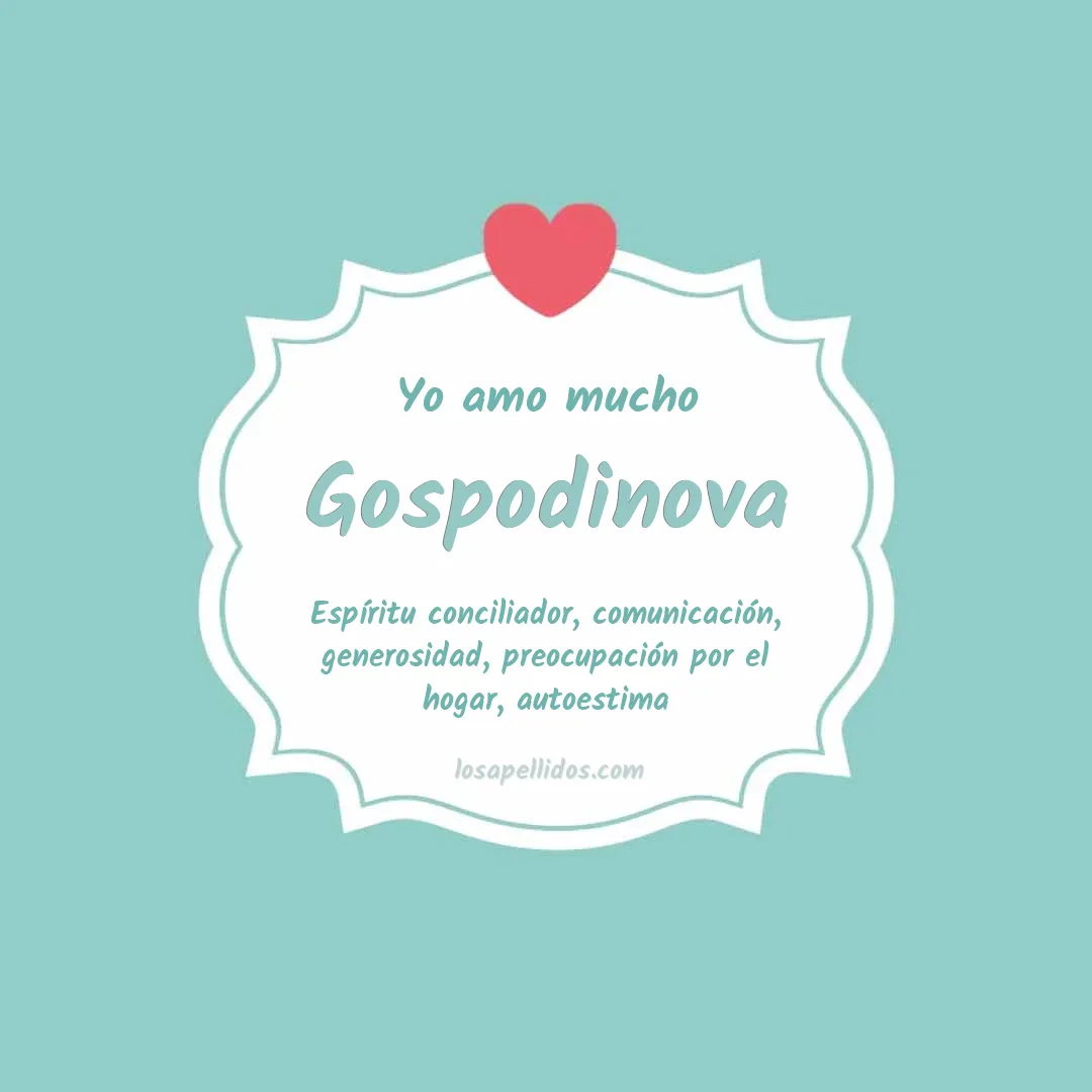 Yo amo mucho Gospodinova