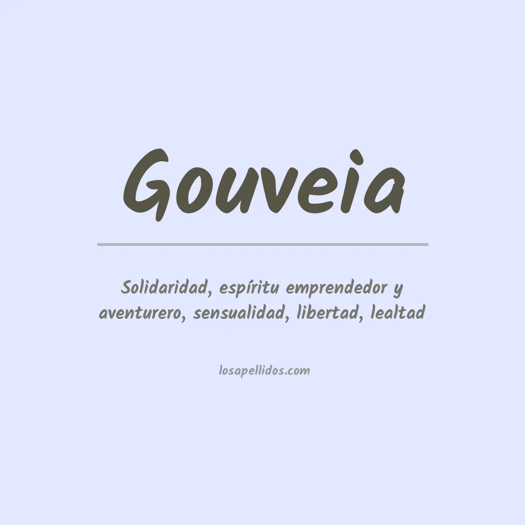 Apellido Gouveia