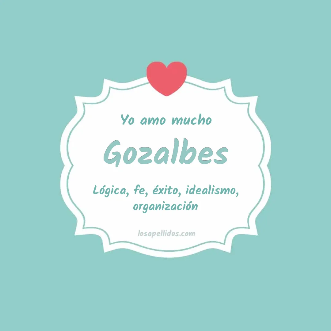 Yo amo mucho Gozalbes
