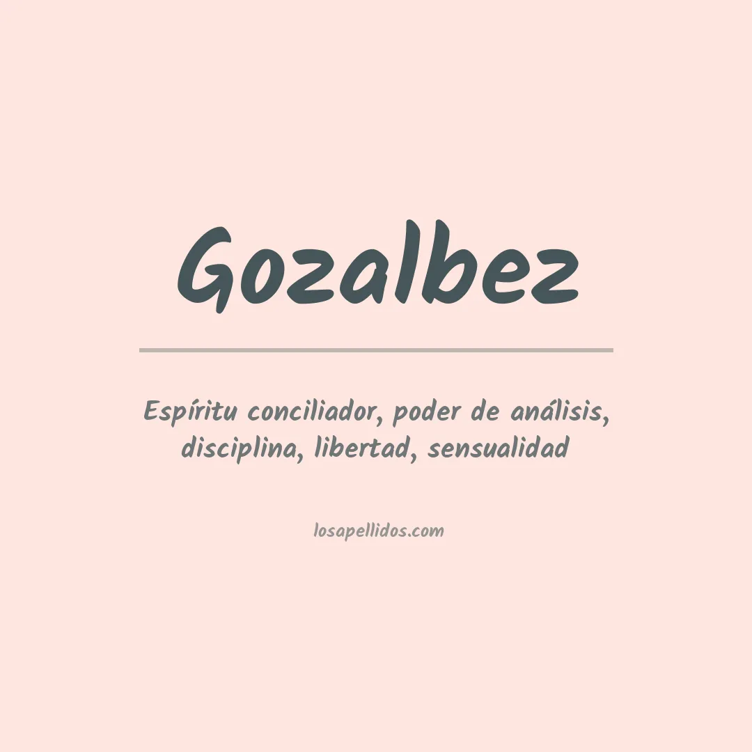 Apellido Gozalbez