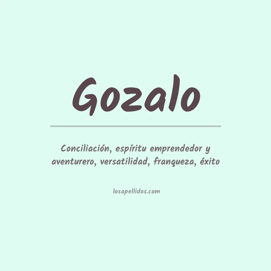 Apellido Gozalo
