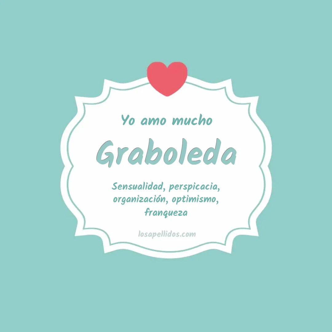Yo amo mucho Graboleda