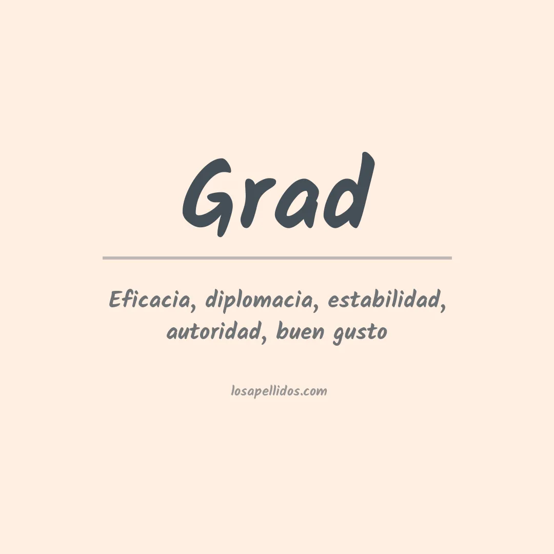 Apellido Grad