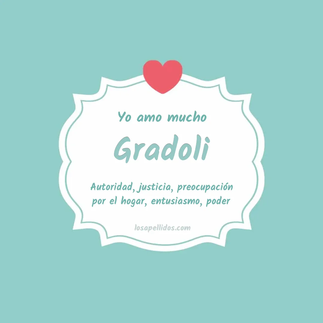 Yo amo mucho Gradoli