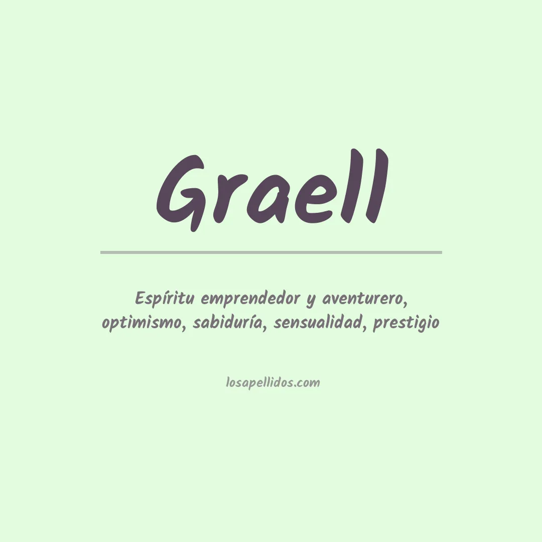 Apellido Graell