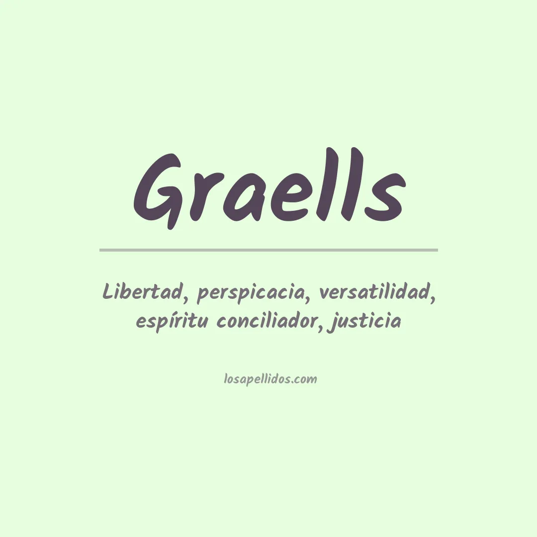 Apellido Graells