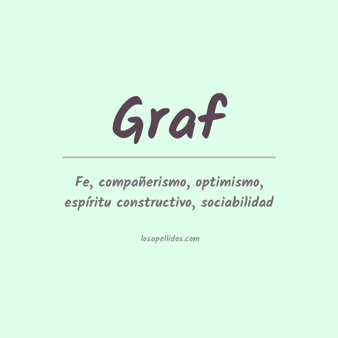 Apellido Graf