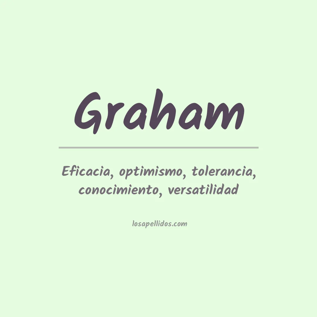 Apellido Graham