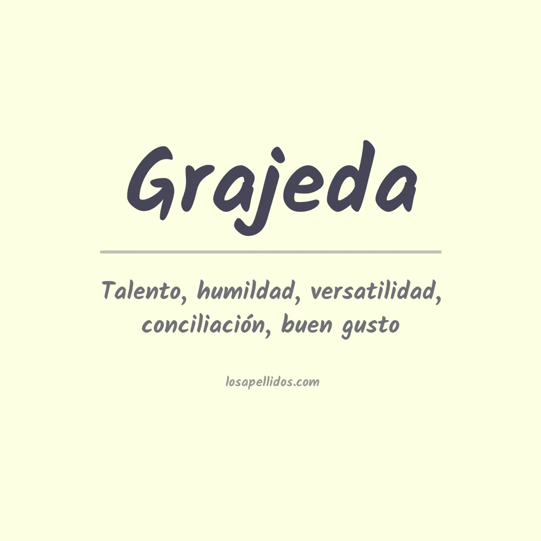 Apellido Grajeda