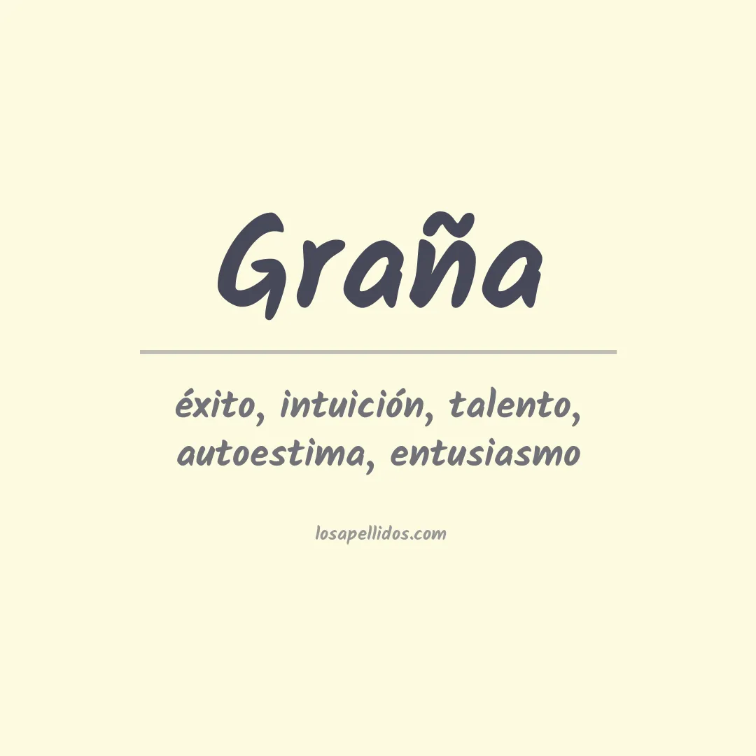 Apellido Graña