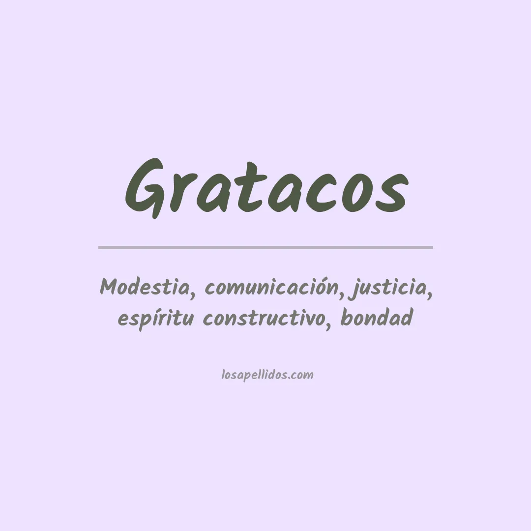 Apellido Gratacos