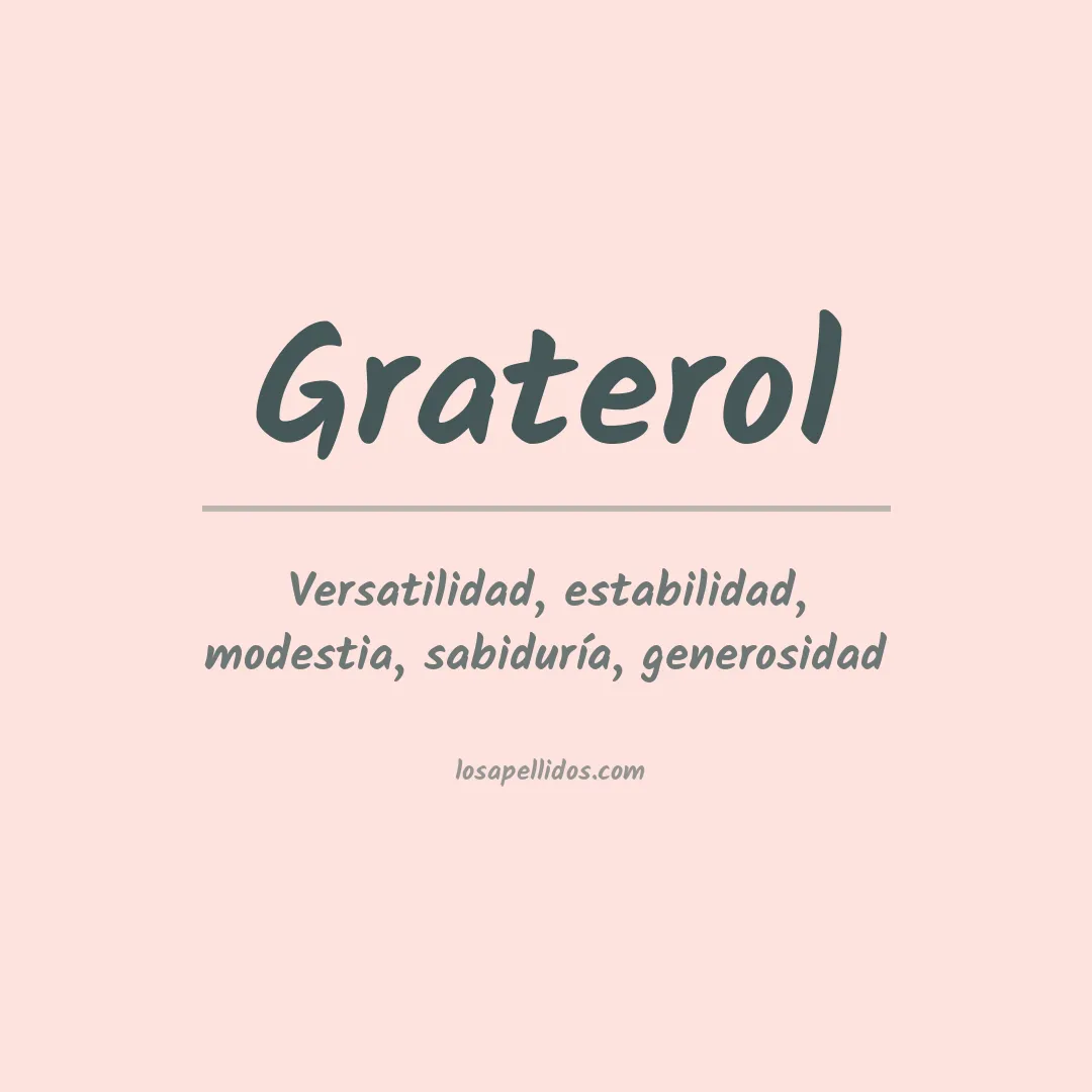 Apellido Graterol