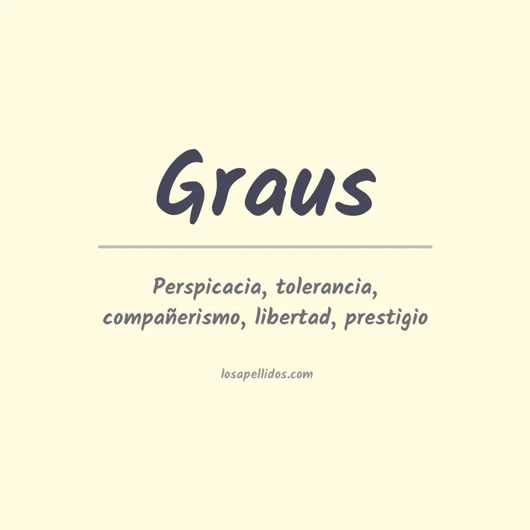 Apellido Graus