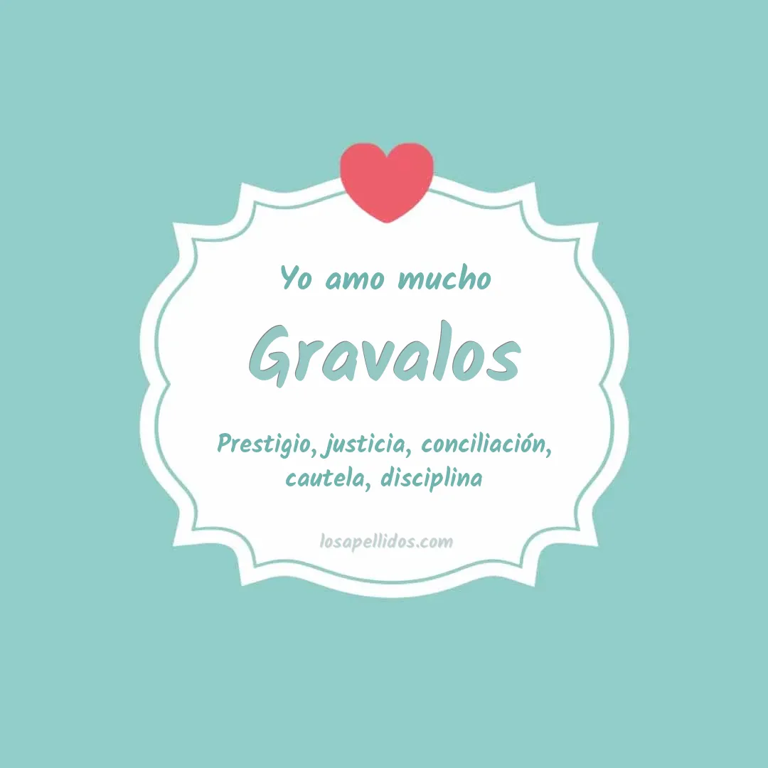 Yo amo mucho Gravalos