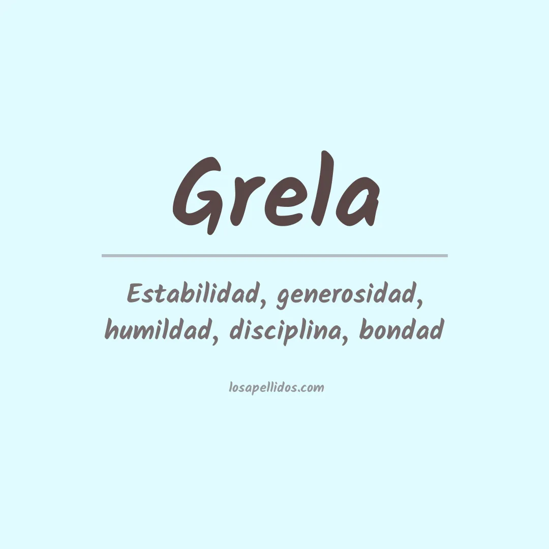 Apellido Grela