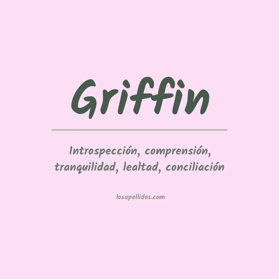Apellido Griffin