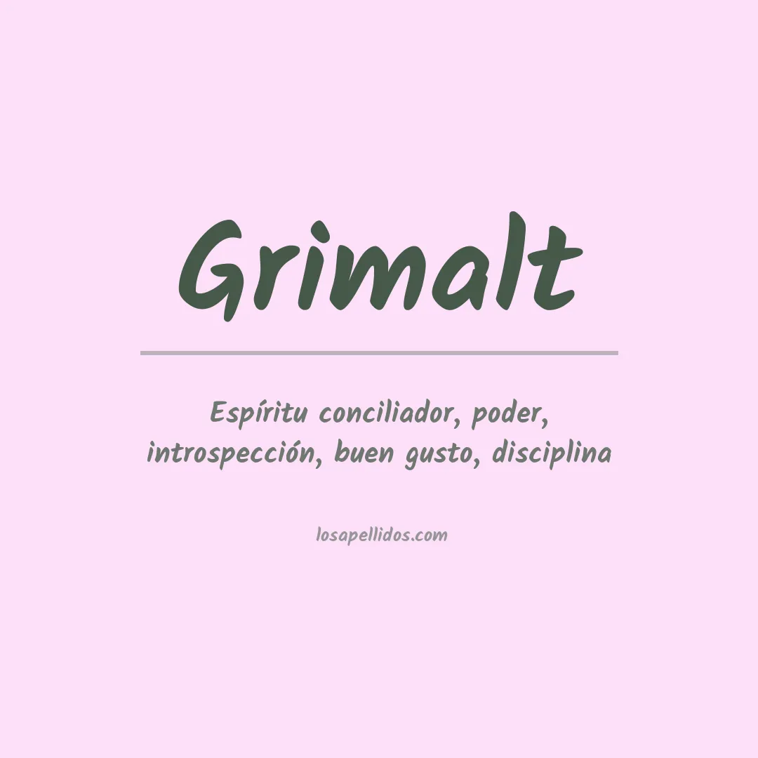 Apellido Grimalt