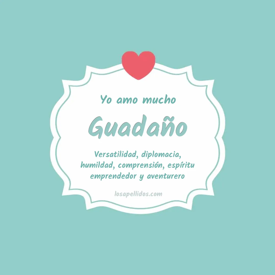 Yo amo mucho Guadaño