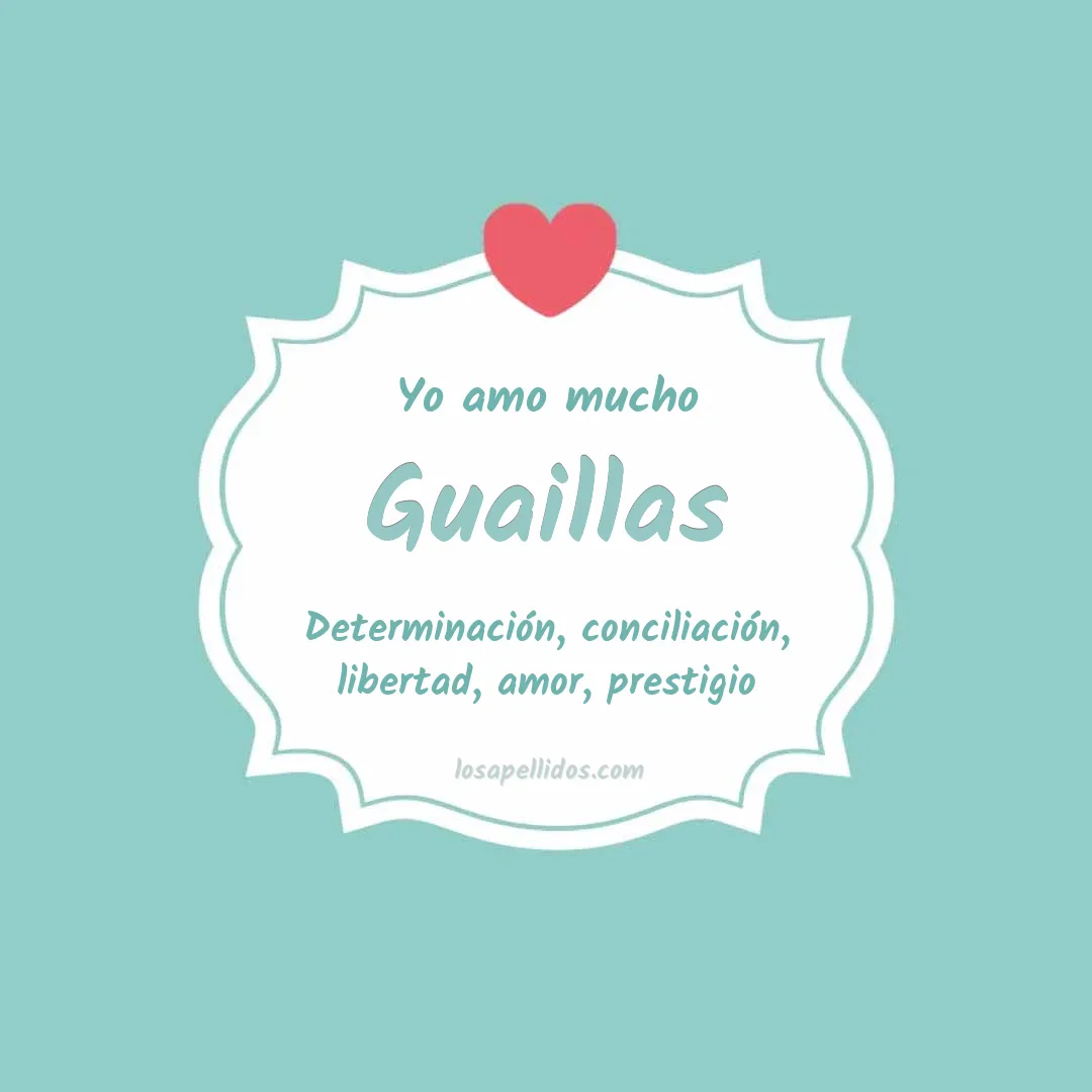 Yo amo mucho Guaillas