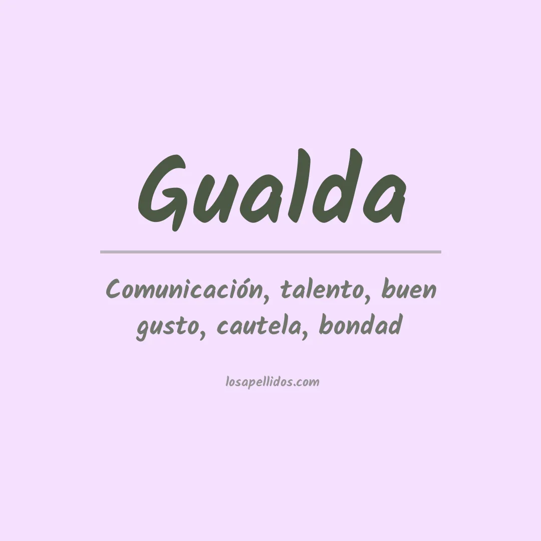 Apellido Gualda