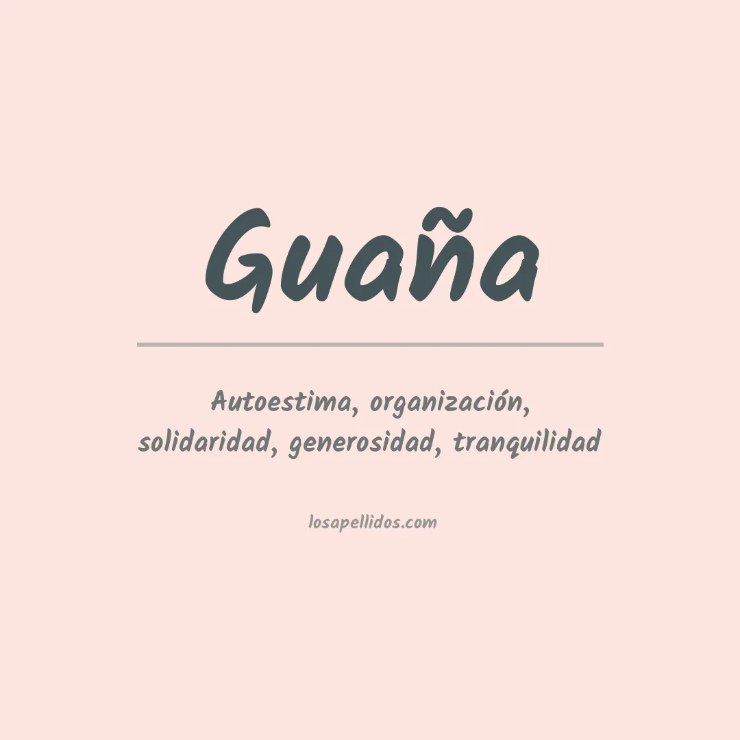 Apellido Guaña