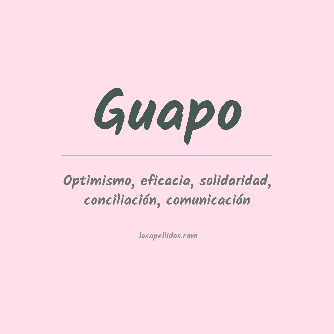 Apellido Guapo