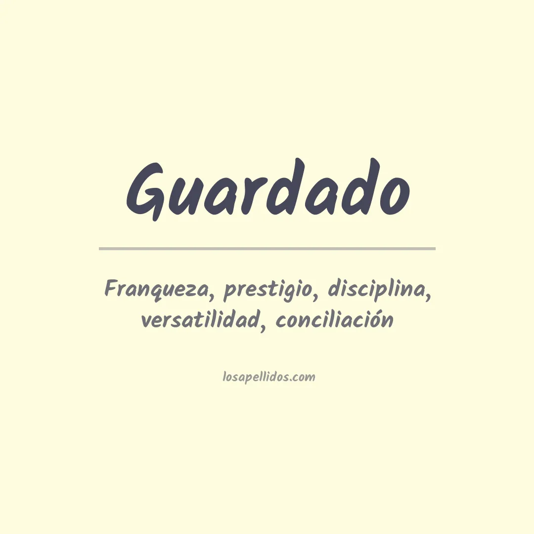 Apellido Guardado