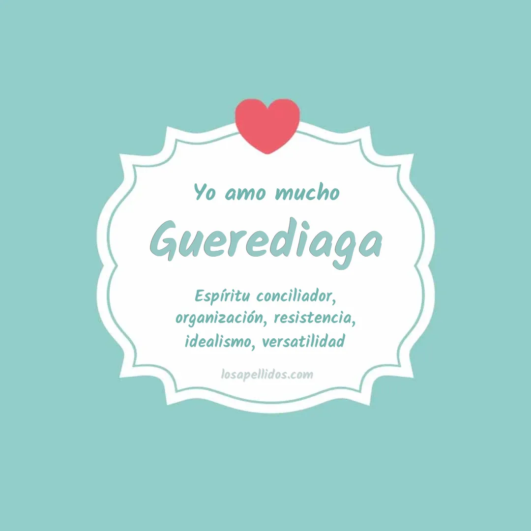 Yo amo mucho Guerediaga