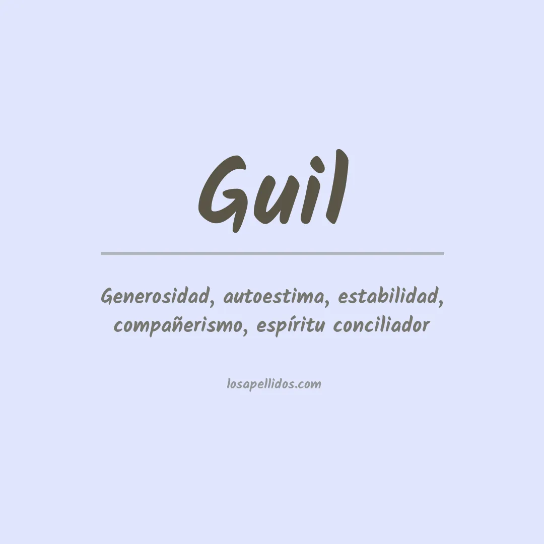 Apellido Guil