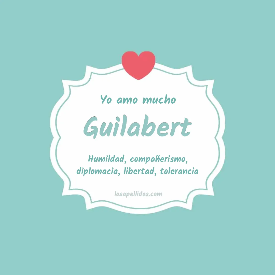 Yo amo mucho Guilabert