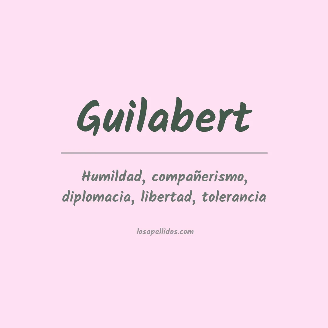 Apellido Guilabert