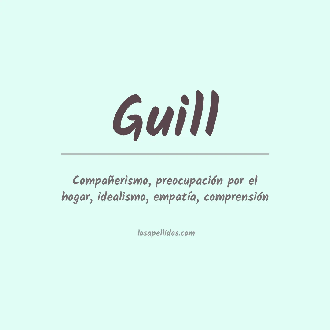 Apellido Guill