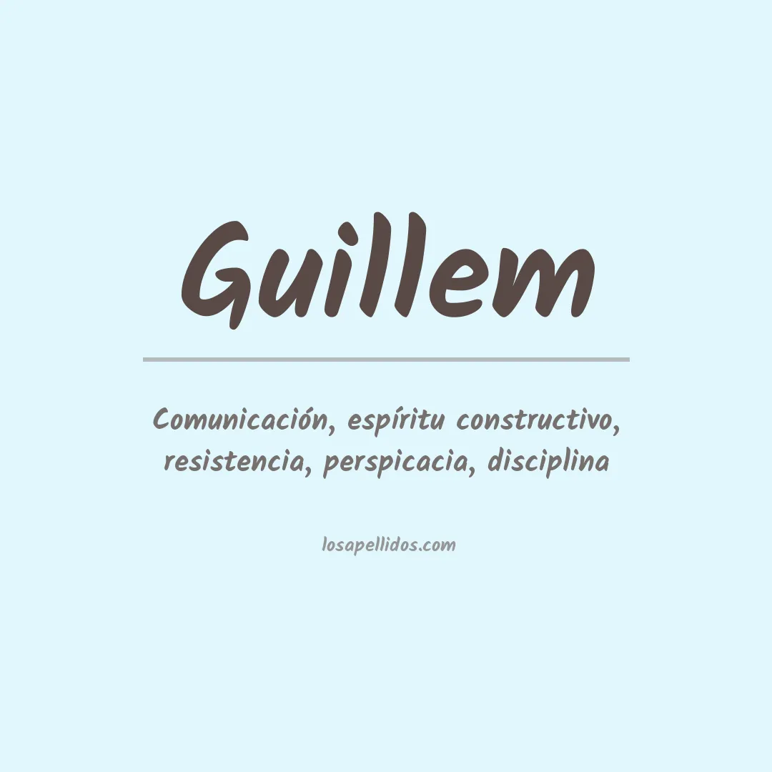 Apellido Guillem