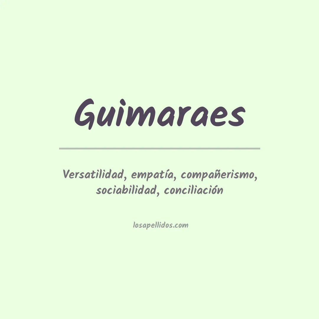Apellido Guimaraes