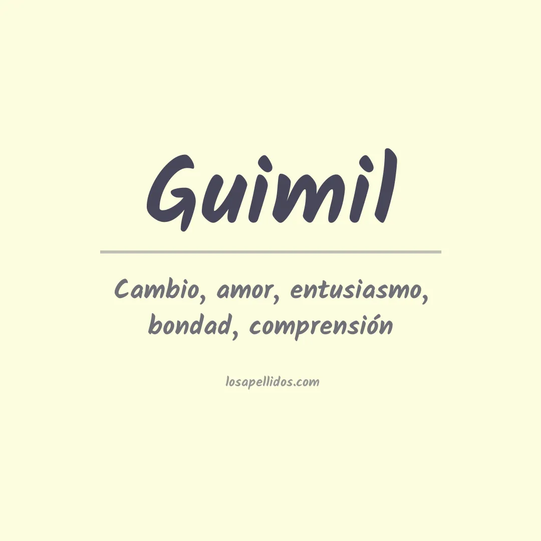 Apellido Guimil