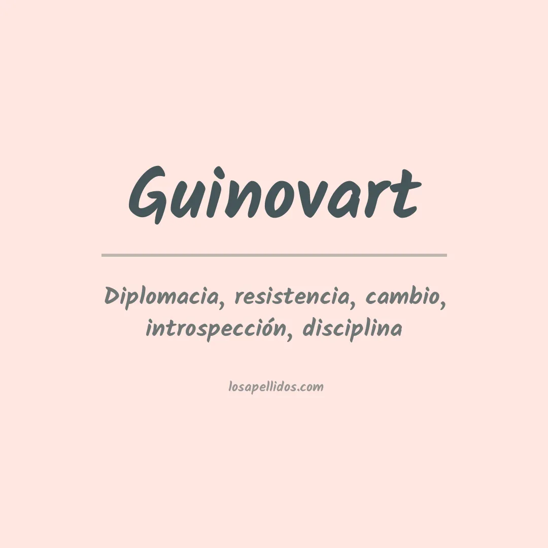 Apellido Guinovart