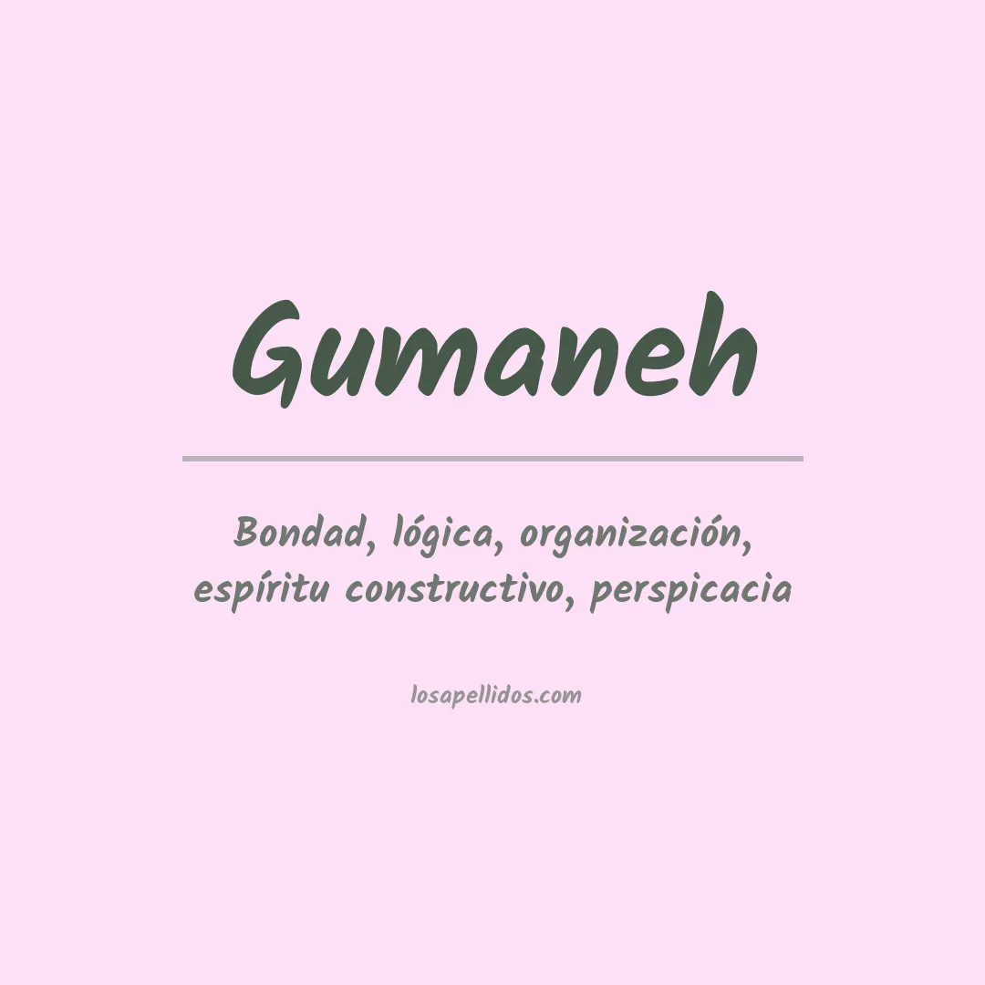Apellido Gumaneh