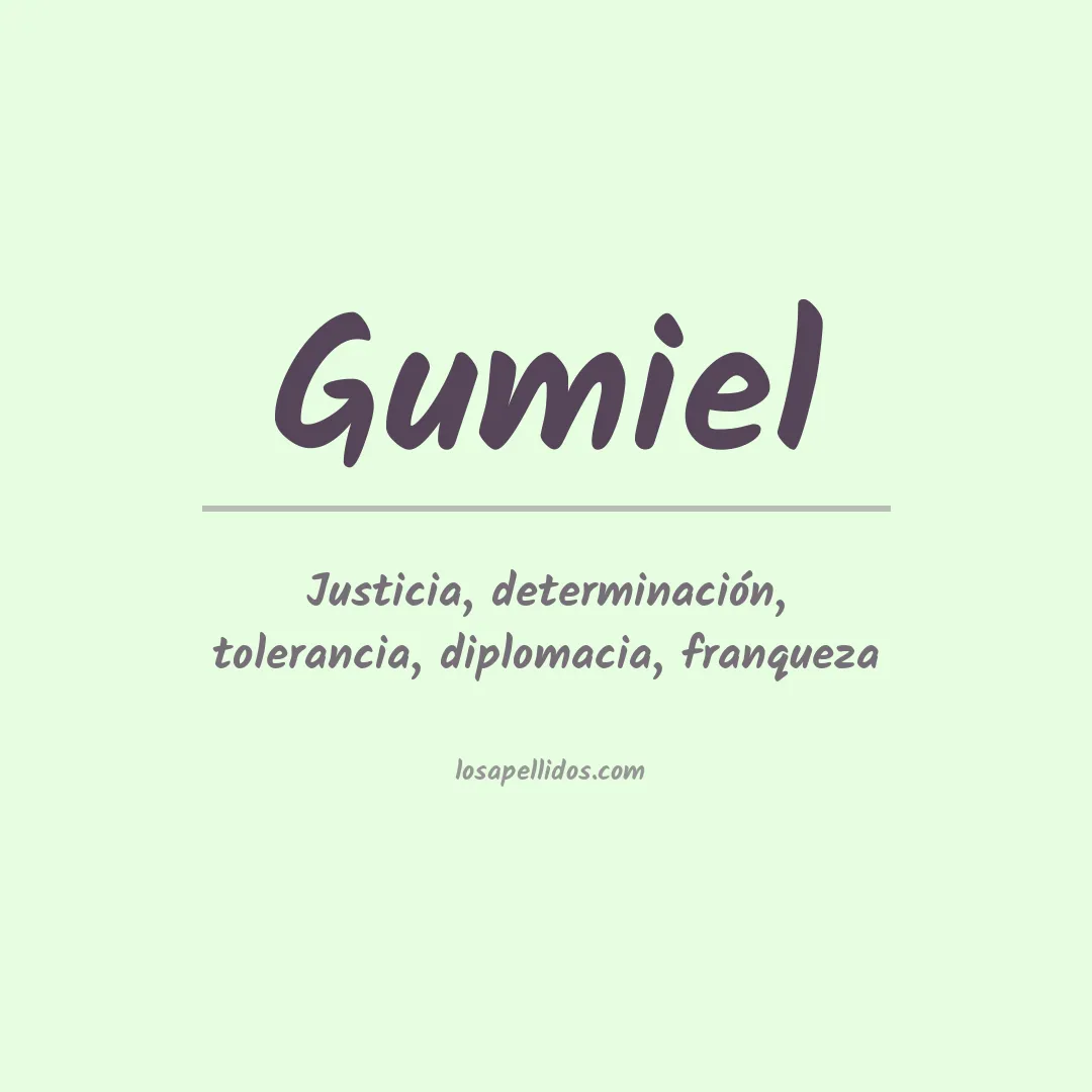 Apellido Gumiel