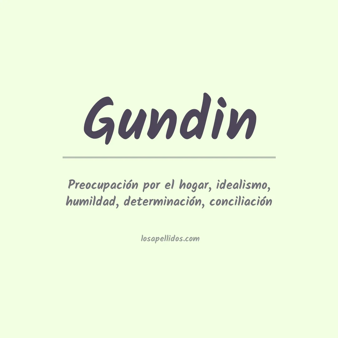 Apellido Gundin