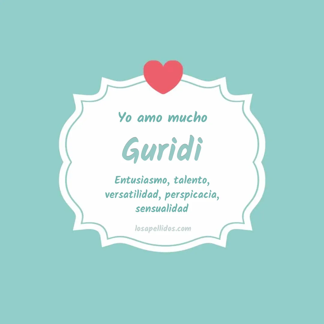 Yo amo mucho Guridi