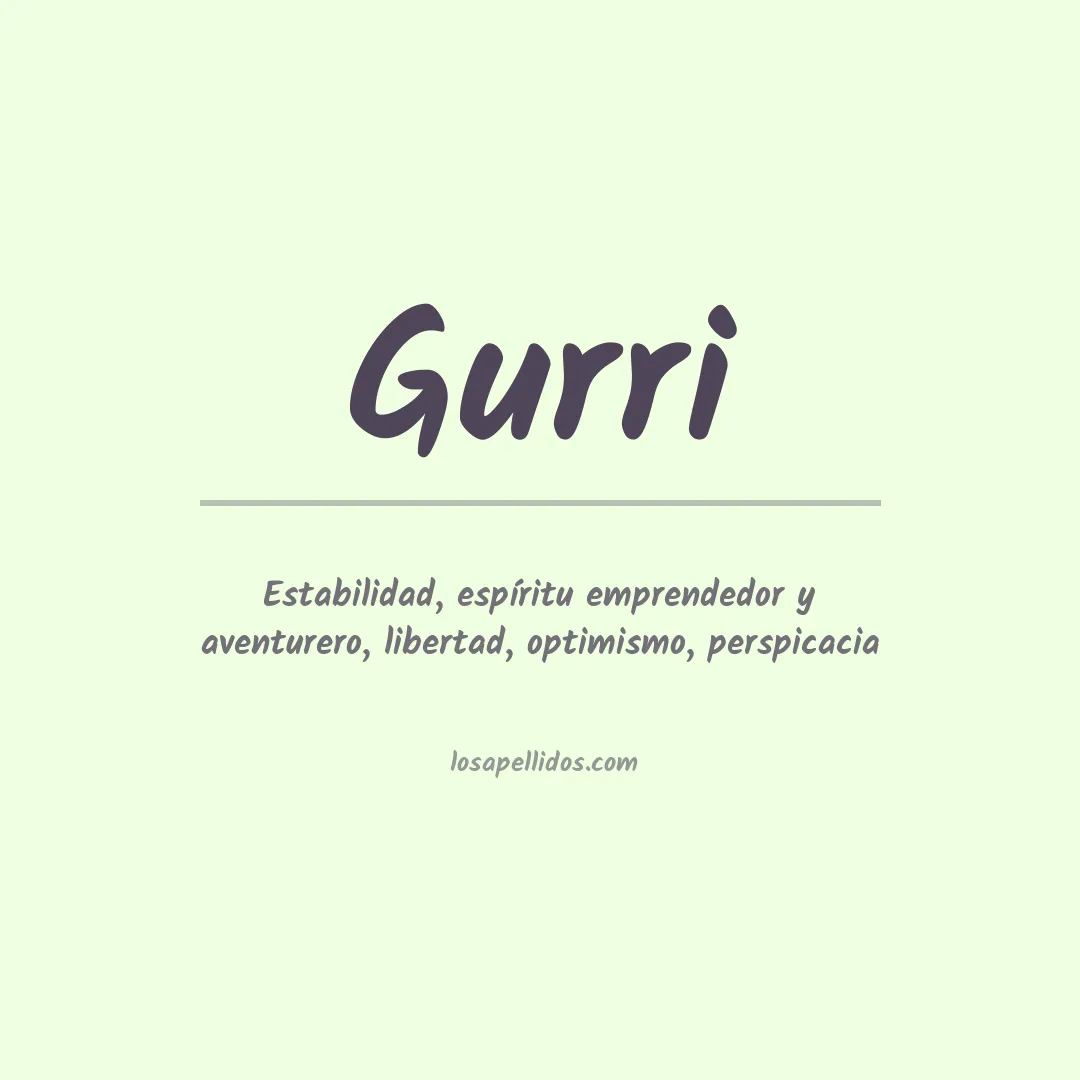 Apellido Gurri