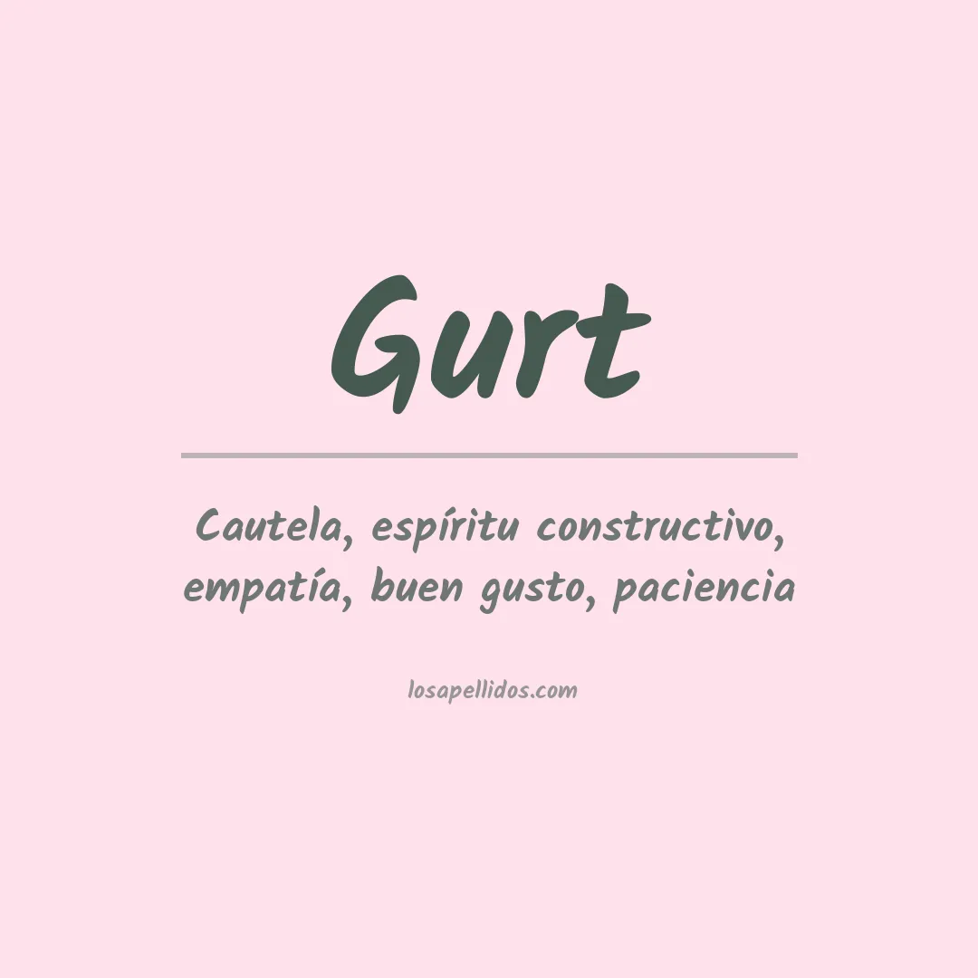 Apellido Gurt