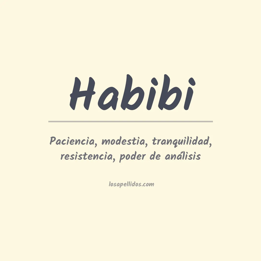 Apellido Habibi