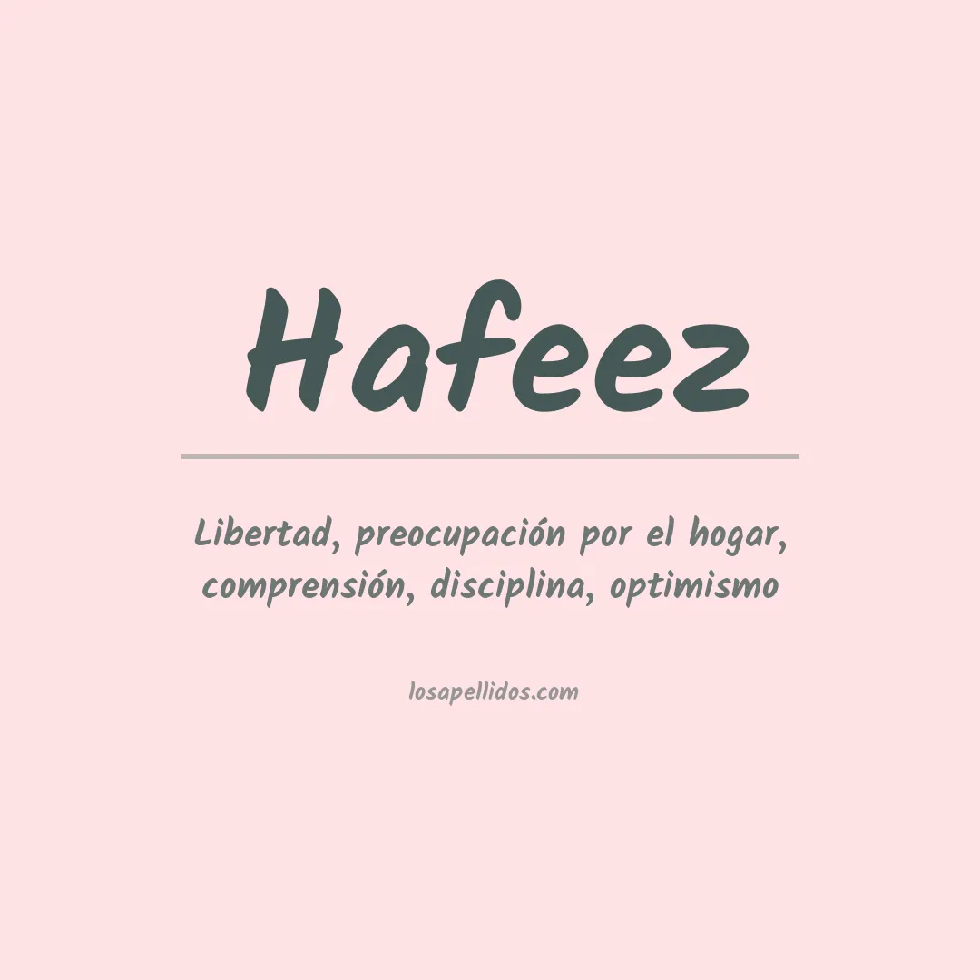 Apellido Hafeez