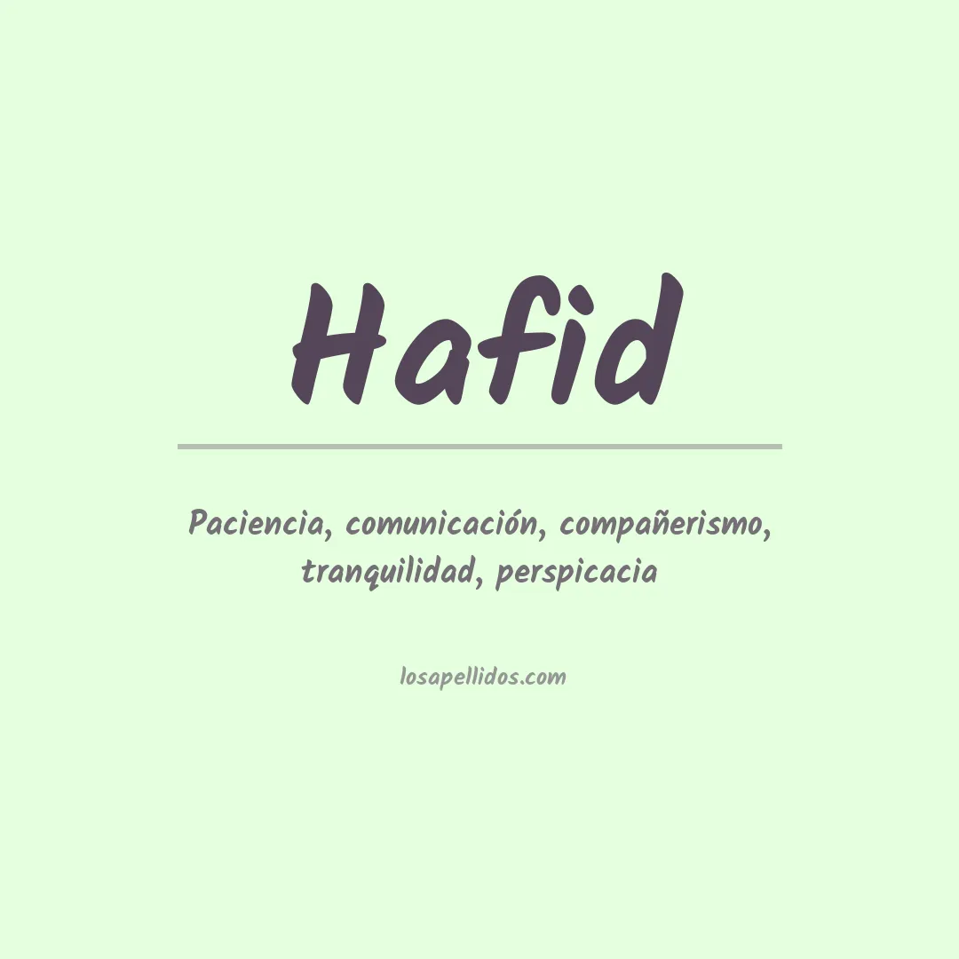 Apellido Hafid