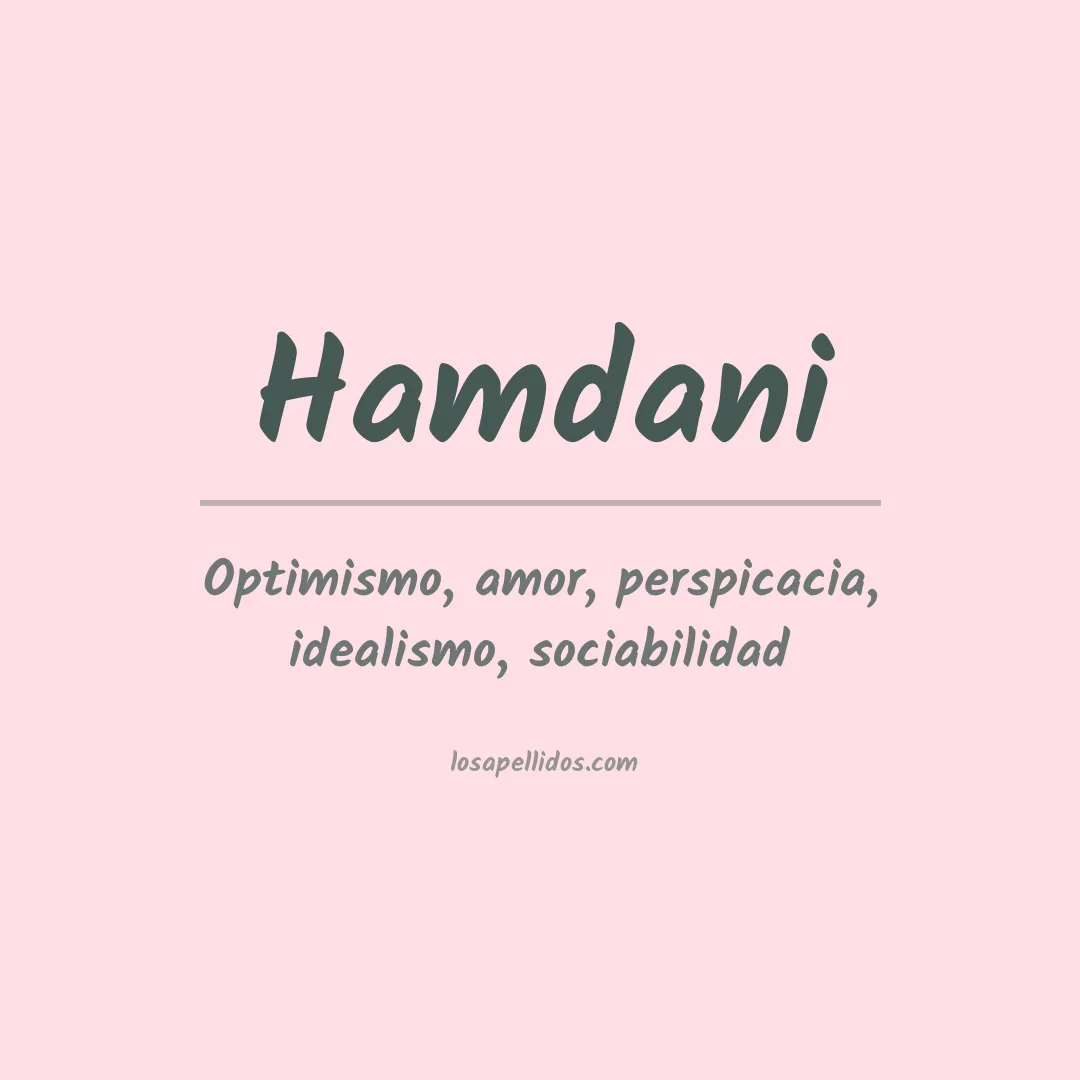 Apellido Hamdani