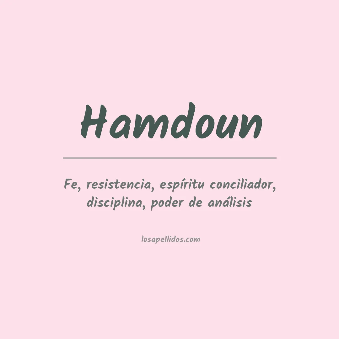 Apellido Hamdoun