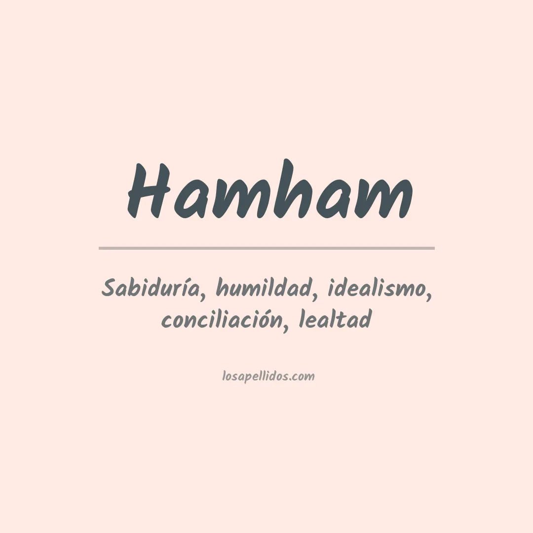 Apellido Hamham