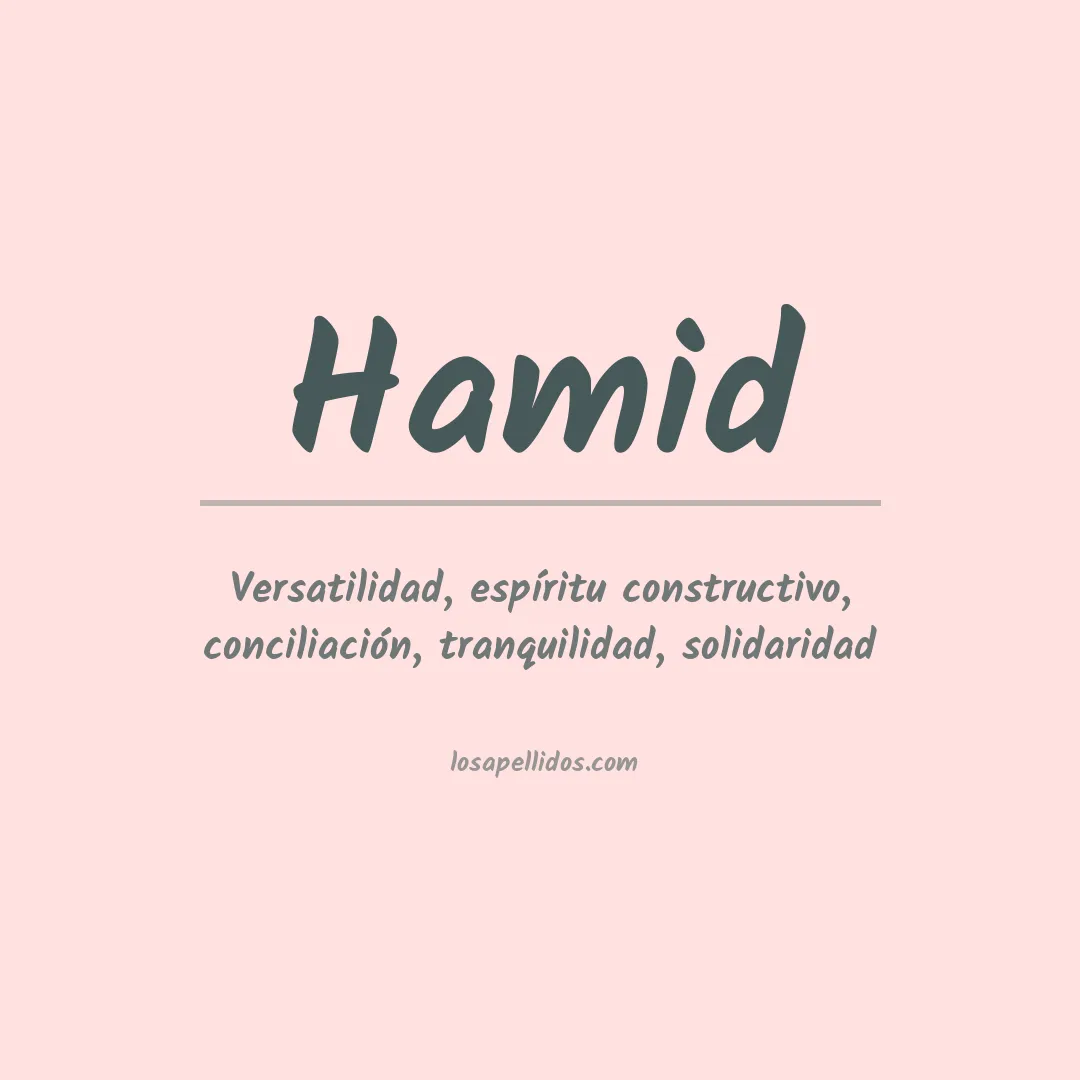 Apellido Hamid