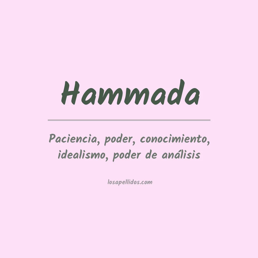 Apellido Hammada